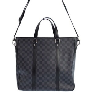 Louis Vuitton Damier Graphite Black Tadao Bag